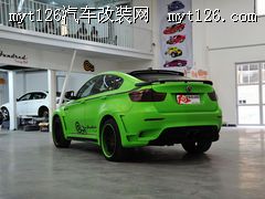 个性到痴狂！宝马X6哈曼改装版劲暴实拍