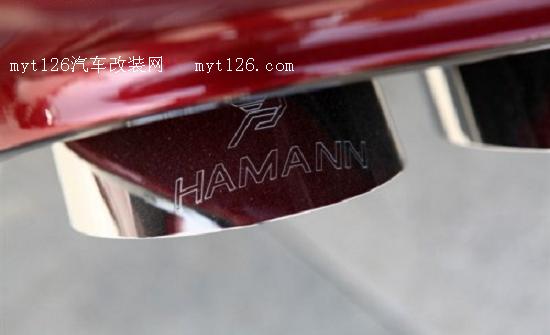 视觉效果相当强烈 宝马X6改装performance前杠hamann排气图11 