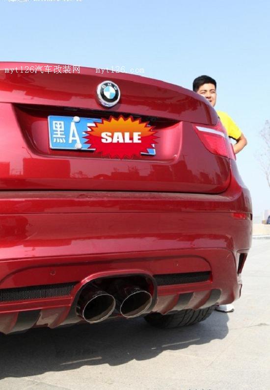 视觉效果相当强烈 宝马X6改装performance前杠hamann排气图14 