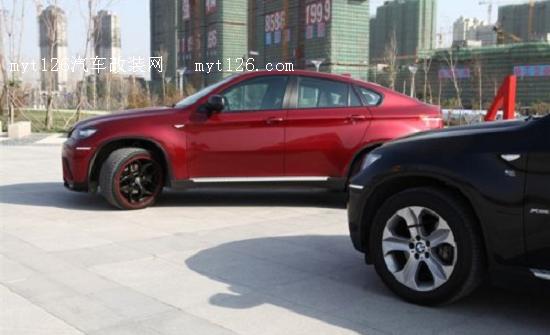 视觉效果相当强烈 宝马X6改装performance前杠hamann排气图16 