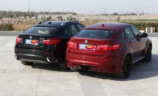 视觉效果相当强烈 宝马X6改装performance前杠hamann排气图20 