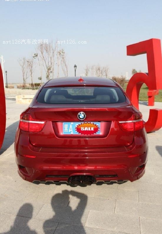 视觉效果相当强烈 宝马X6改装performance前杠hamann排气图22 