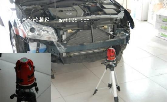 奔腾B70改装Q5双光透镜氙气灯 原装位安装图22 