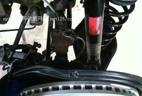 提高操控与安全 速腾冠军版改装刹车与避震图6 