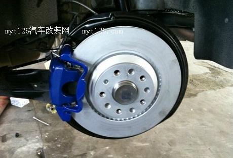 提高操控与安全 速腾冠军版改装刹车与避震图14 
