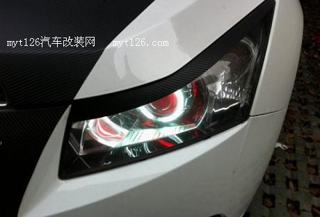 告别Q5 科鲁兹改装进口海拉3透镜氙气大灯t139.com