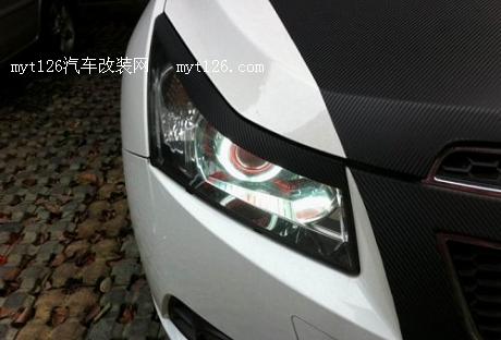 告别Q5 科鲁兹改装进口海拉3透镜氙气大灯t139.com