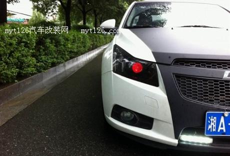 告别Q5 科鲁兹改装进口海拉3透镜氙气大灯t139.com