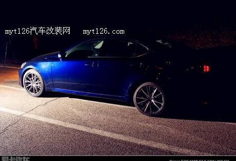 夜幕中的吸引 实拍雷克萨斯IS250图6 