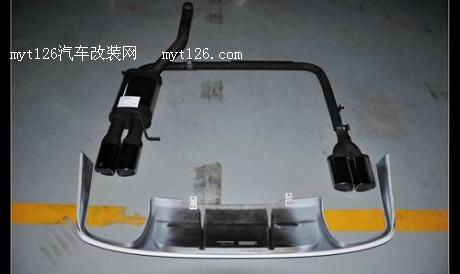 大众CC改装irmscher原装进口四出尾排+后唇+短簧作业图5 www.t139.com