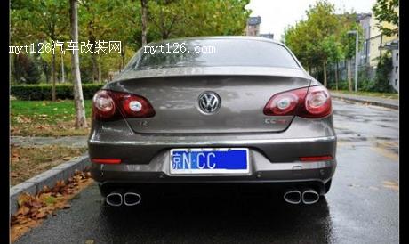 大众CC改装irmscher原装进口四出尾排+后唇+短簧作业图13 www.t139.com