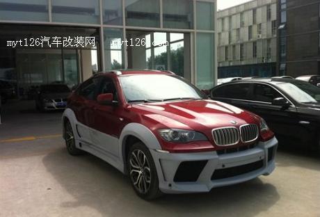 宝马X6改装双边四出排气 终极公路强悍图5 www.t139.com