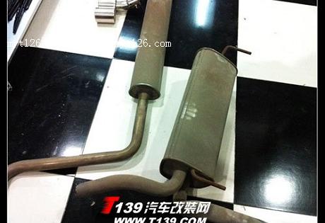 科鲁兹改装双边四出排气 声浪比较低沉图8 