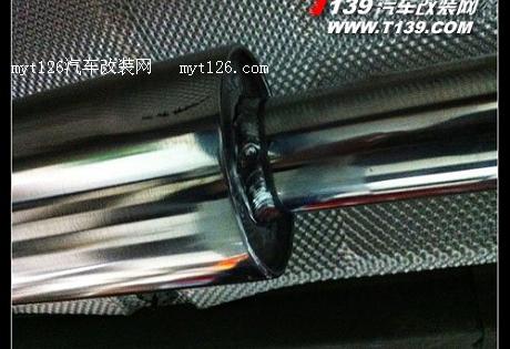 科鲁兹改装双边四出排气 声浪比较低沉图16 
