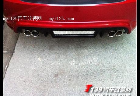 科鲁兹改装双边四出排气 声浪比较低沉图22 