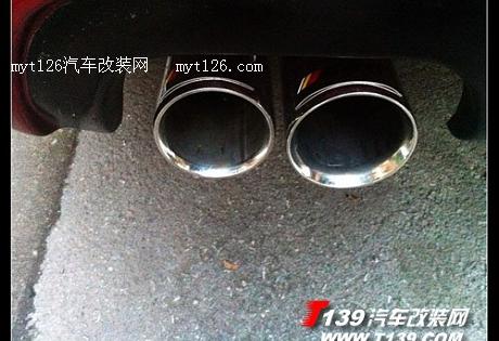 科鲁兹改装双边四出排气 声浪比较低沉图23 