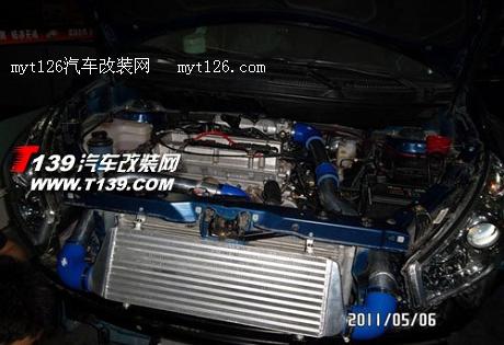 和悦RS改装1.8T涡轮发动机 动力提升明显图7 