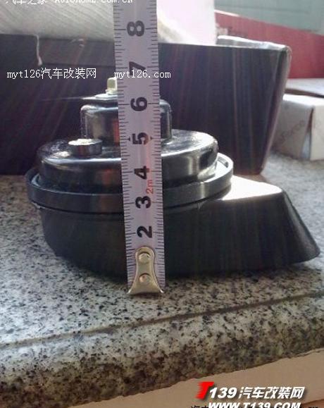 风云2安装蜗牛喇叭 完美甩掉盆式喇叭