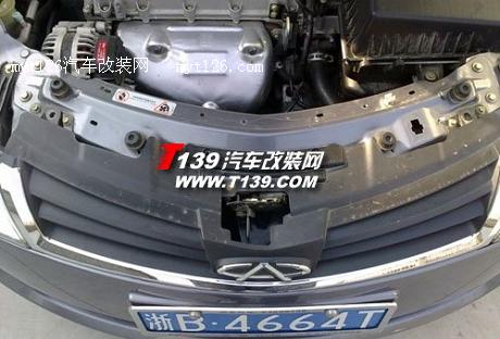 风云2安装蜗牛喇叭 完美甩掉盆式喇叭