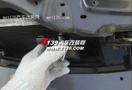 风云2安装蜗牛喇叭 完美甩掉盆式喇叭