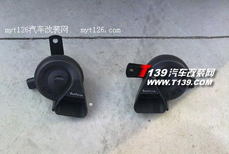 风云2安装蜗牛喇叭 完美甩掉盆式喇叭