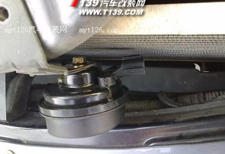风云2安装蜗牛喇叭 完美甩掉盆式喇叭