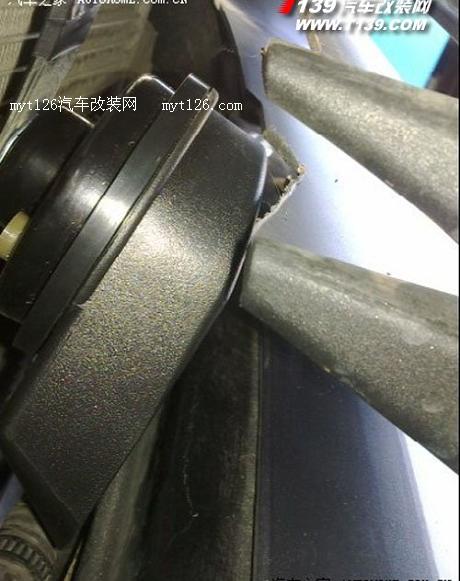 风云2安装蜗牛喇叭 完美甩掉盆式喇叭