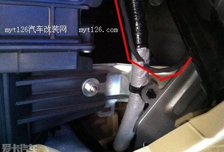 CR-V加装行车记录仪 自制电源线 