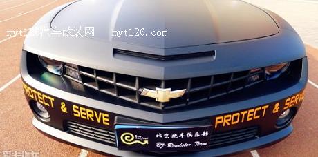 另类贴纸 警车版科迈罗 pic1 