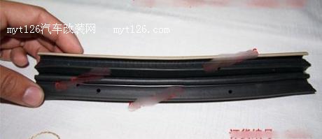 威姿更换加强型密封条 隔音效果很棒 