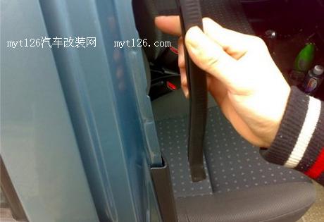 威姿更换加强型密封条 隔音效果很棒 