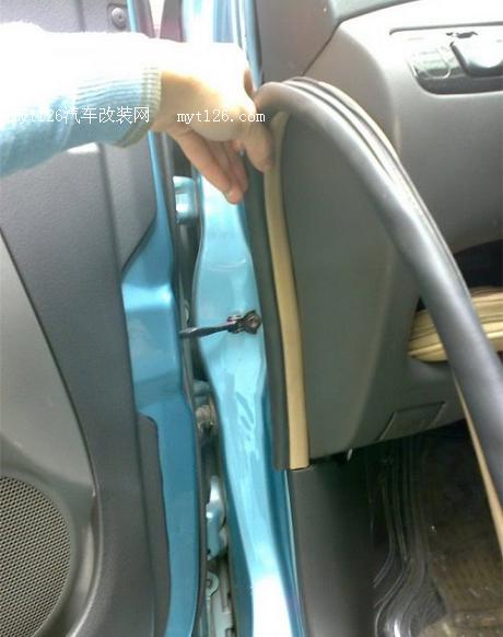 威姿更换加强型密封条 隔音效果很棒 