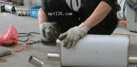 雅力士改装燕子尾双出排气图3 