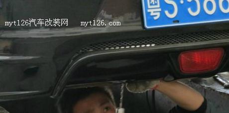 雅力士改装燕子尾双出排气图8 