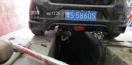 雅力士改装燕子尾双出排气图10 