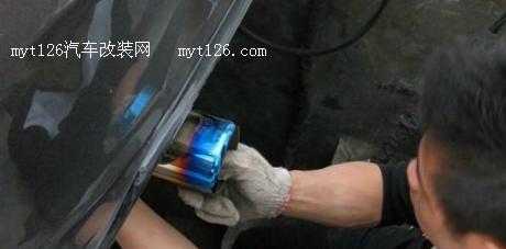 雅力士改装燕子尾双出排气图12 