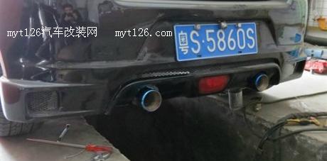 雅力士改装燕子尾双出排气图 14