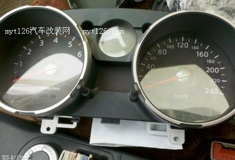 逍客更换新款仪表盘 不破皮无损改装图9 