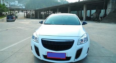 君威改GS前杠轮毂irmscher中网 图1  