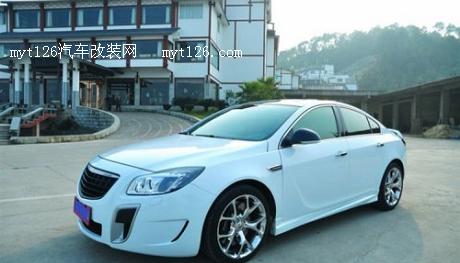 君威改GS前杠轮毂irmscher中网 图10  