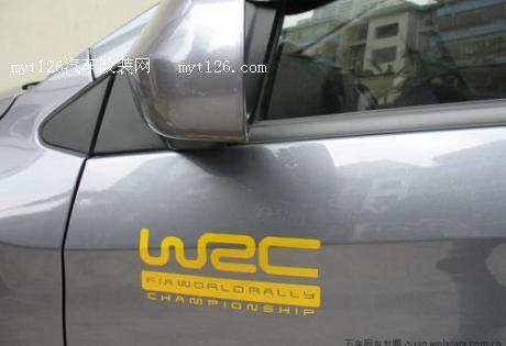 风云2新车装饰作业 展示个性车贴图7  
