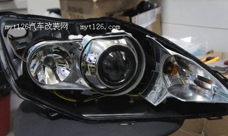 福克斯全车灯光升级 大灯、雾灯、行车灯及倒车灯 
