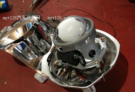 逍客改装海拉3双光透镜 拥有4远光图11  