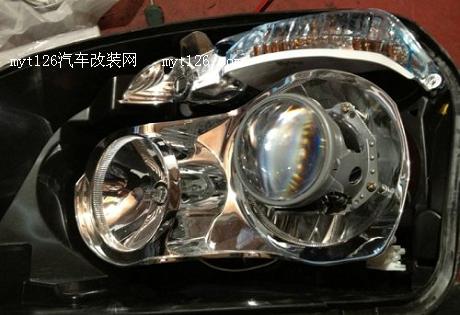 逍客改装海拉3双光透镜 拥有4远光图12  