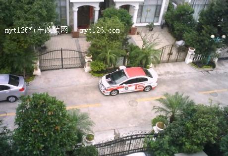 音质和CD效果一样 思域加装车载MP3碟盒图3 