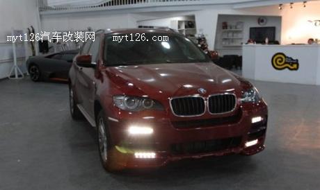 绿色旋风席卷而来 宝马X6升级ECU及亚光绿作业图14  