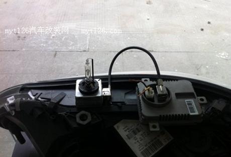 迈腾加装Q5双光透镜氙气大灯 完整过程供参考