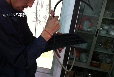 迈腾加装Q5双光透镜氙气大灯 完整过程供参考