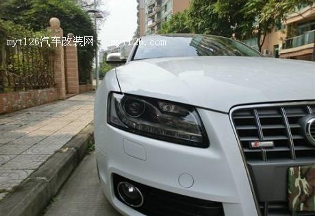 重口味 奥迪A5改装airrex气压避震加awe四出排气 pic10 