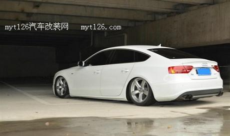 重口味 奥迪A5改装airrex气压避震加awe四出排气 pic16 